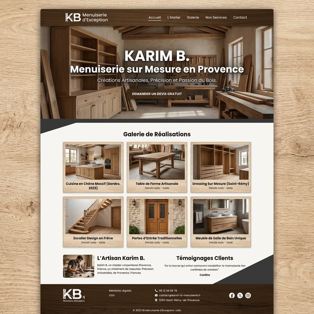 Menuisier - Karim B.